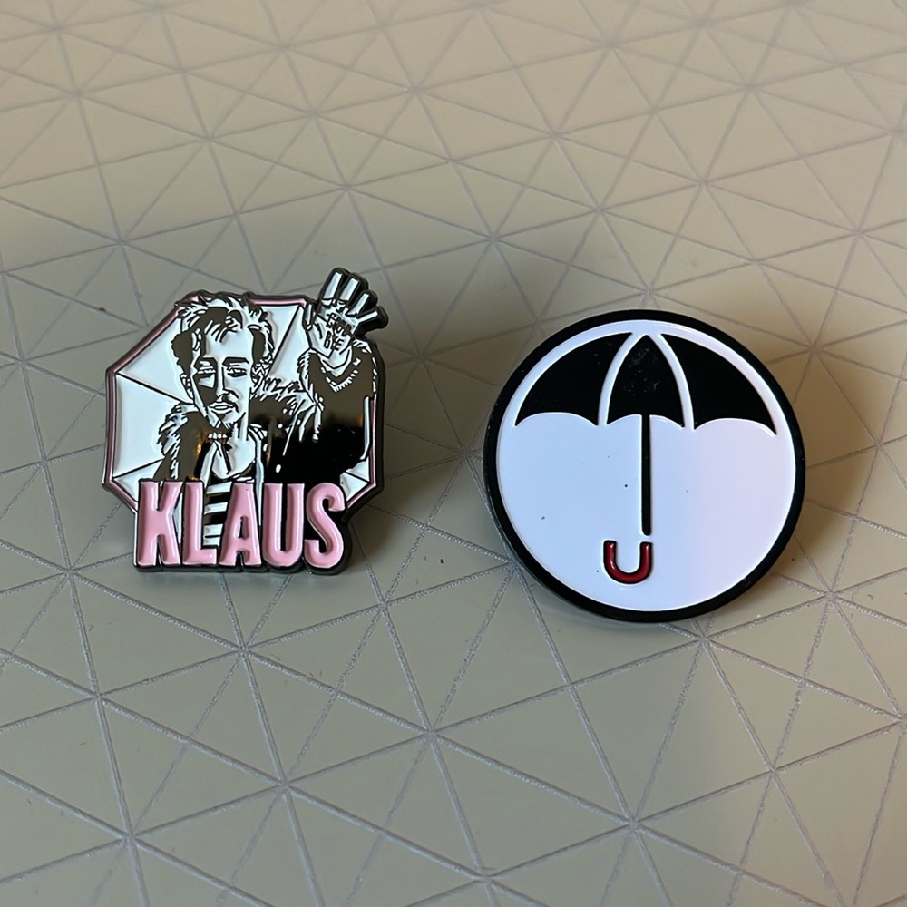 Umbrella Academy Pins